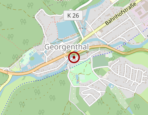 Karte: "Haus im Schloßpark" Alten- und Pflegeheim für demente Menschen