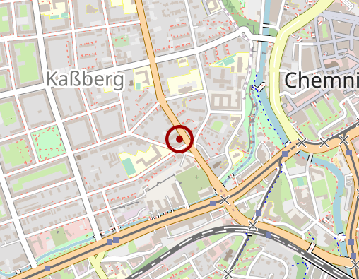 Karte: Advita Pflegedienst GmbH Intensivpflegezentrum Chemnitz