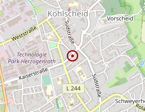 Karte: Funkmietwagen Kohlscheid Weiland