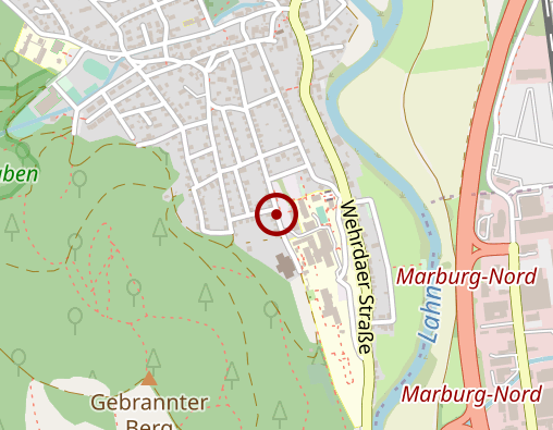 Karte: Diakoniestation Marburg