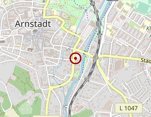 Karte: ASB Arbeiter-Samariter-Bund Kreisverband Arnstadt e.V.