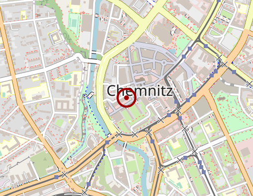 Karte: AGITEC 24h Schlüsseldienst Chemnitz