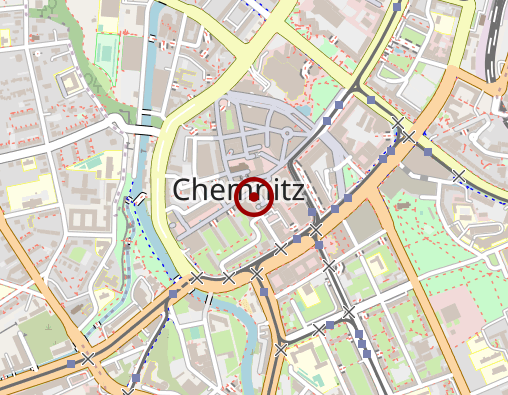 Karte: Praxis für Psychotherapie und Hypnose Chemnitz Heinz Dimter Heilpraktiker