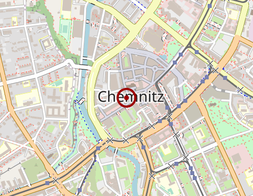 Karte: Physiotherapie-Centrum Chemnitz GmbH