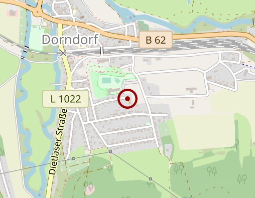 Karte: Seniorenpark "Palais Dorndorf" OT Dorndorf