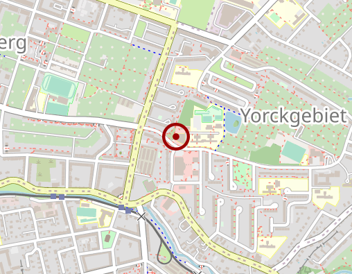 Karte: Hauskrankenpflege "Am Yorckcenter"