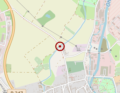 Karte: Johanniter-Unfall-Hilfe e.V. Ambulanter Pflegedienst Ohrdruf