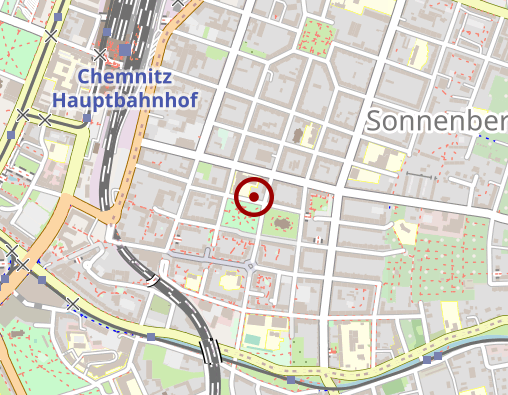 Karte: Kommunales Bestattungshaus Chemnitz