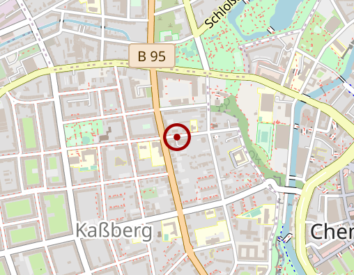 Karte: SFZ CoWerk Chemnitz gGmbH