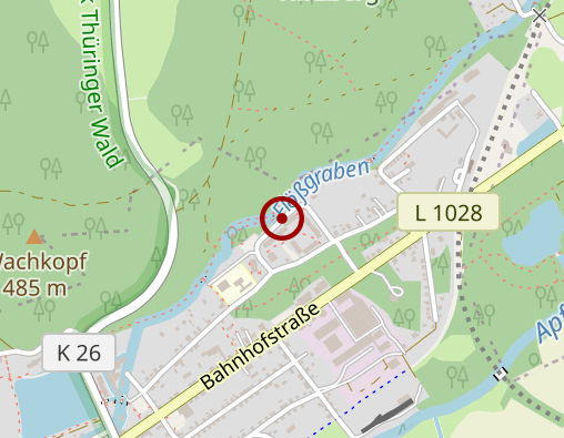 Karte: ASB OV Georgenthal e.V. Sozialstation