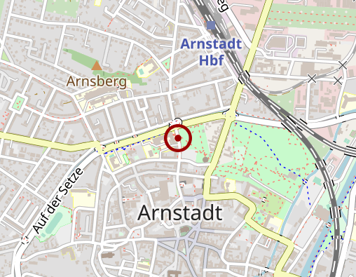 Karte: Marienstift Arnstadt