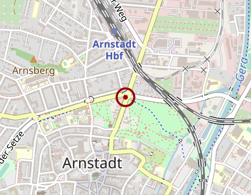 Karte: Praxis für Psychotherapie, J.Bächli