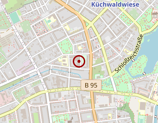 Karte: Filbrandt Manuela Dipl.-Psych. Praxis für Psychotherapie