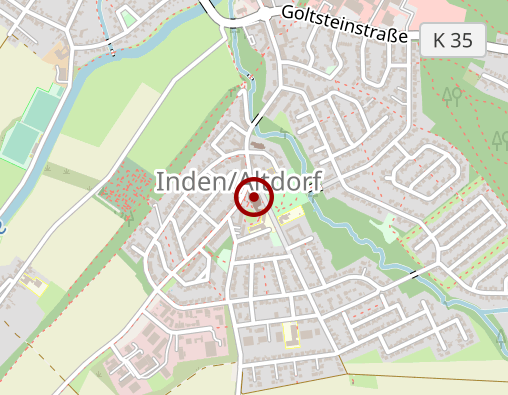 Karte: Caritaspflegestation Inden-Langerwehe