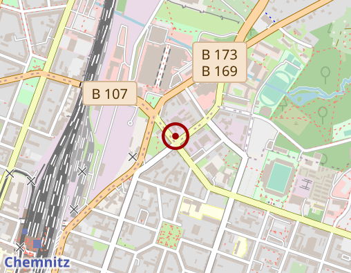 Karte: Neue Arbeit Chemnitz e.V.