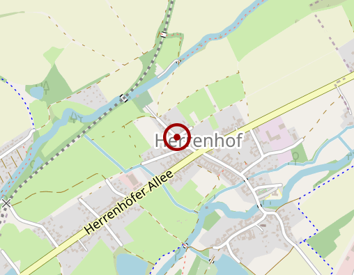 Karte: "Haus am Hammerteich" Pflegeheim für geistig behinderte Menschen