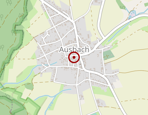 Karte: Gemeinde Diakonie Station Hohenroda-Ausbach