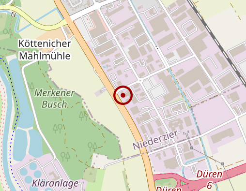 Karte: Rurtalwerkstätten Lebenshilfe Düren gGmbH