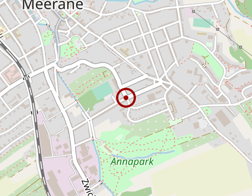 Karte: Bürgerheim Meerane gGmbH