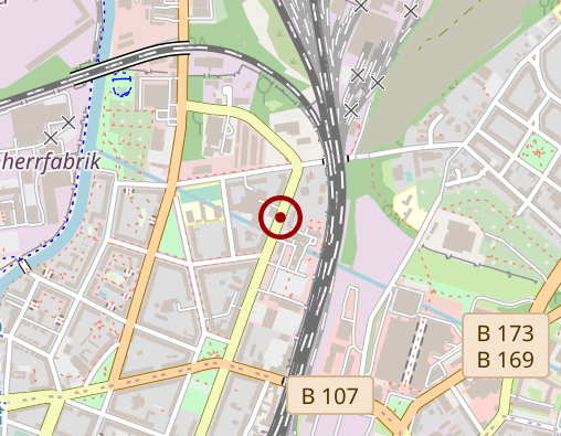 Karte: Betreutes Wohnen