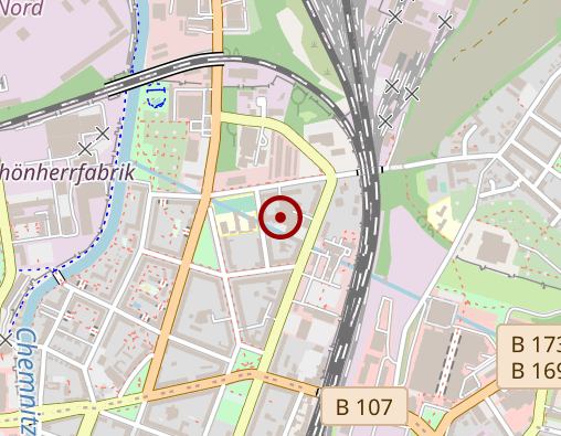 Karte: Chemnitz Torsten Fischer Sport & Tharaphiezentrum