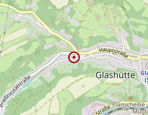 Karte: Caritas-Sozialstation Glashütte