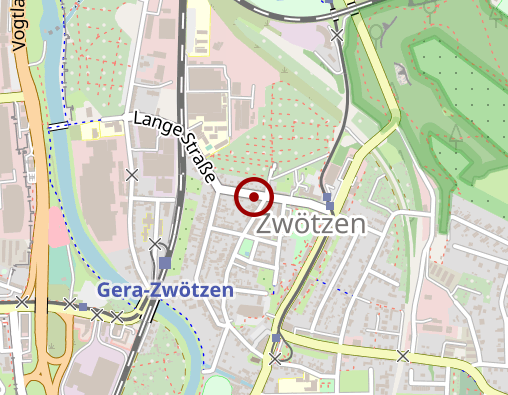 Karte: Caritasverband f. Ostthüringen e.V. Caritasheim Haus Emmaus