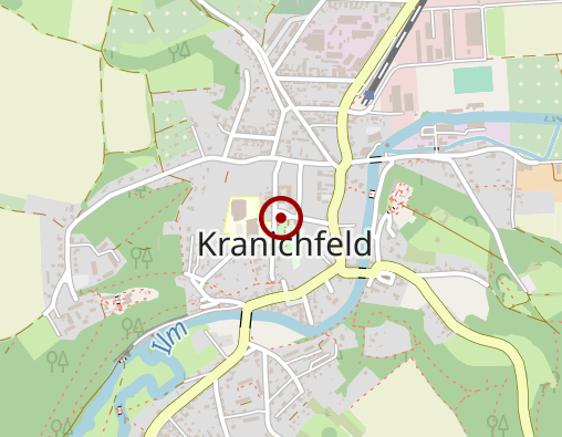 Karte: Soziales Zentrum "Am Baumbachplatz"