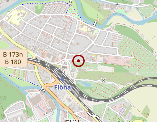 Karte: advita Pflegedienst GmbH, Niederlassung Flöha