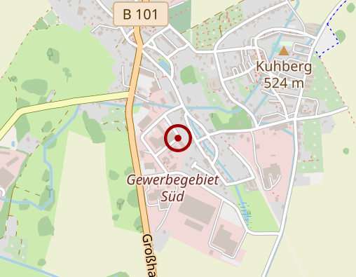 Karte: Pflegeservice Reiß GmbH Tagespflege 1