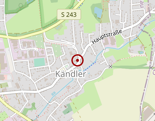 Karte: Kändler Böhm u. Scheibner Physiotherapie