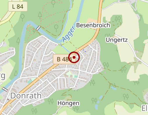 Karte: Taxi-Ruf Siegburg, St.Augustin Hennef u. Lohmar e.G.