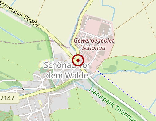 Karte: Internationaler Bund - IB Mitte gGmbH Mobile Hilfen Thüringen Pflegedienst Waltershausen