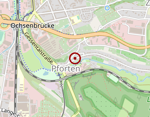 Karte: Glaubitz Taxi