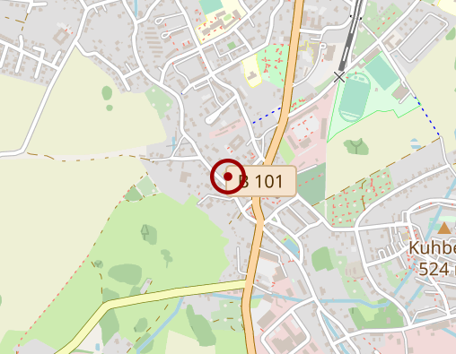 Karte: Pflegeheim "Christa Martha" der Lifetime Seniorenzentrum GmbH