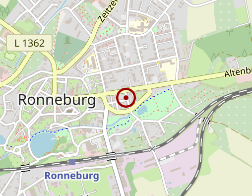 Karte: Bestattungen Jutta Unteutsch