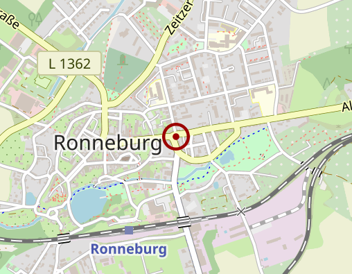 Karte: DRK Sozialstation Ronneburg