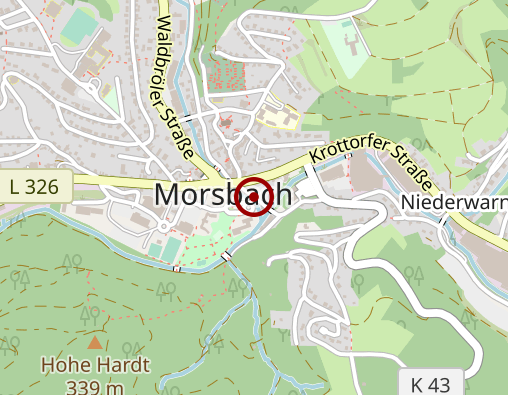 Karte: Betreuungshaus Wagner am Kurpark