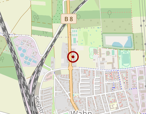 Karte: Bestattungshaus Korte GmbH