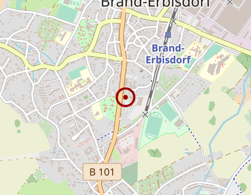 Karte: DRK Sozialstation Brand-Erbisdorf