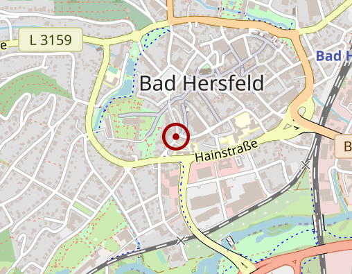 Karte: Evang. Altenhilfe Gesundbrunnen gGmbH Hofgeismar Altenzentrum Hospital