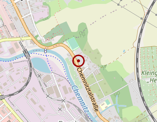 Karte: Bestattungshaus Klingner