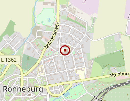 Karte: Kreiskrankenhaus Ronneburg