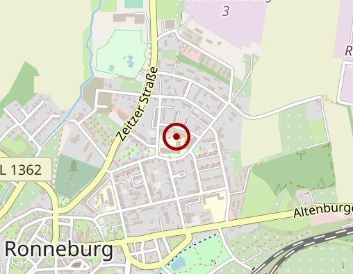 Karte: Pflegeheim Ronneburg GmbH