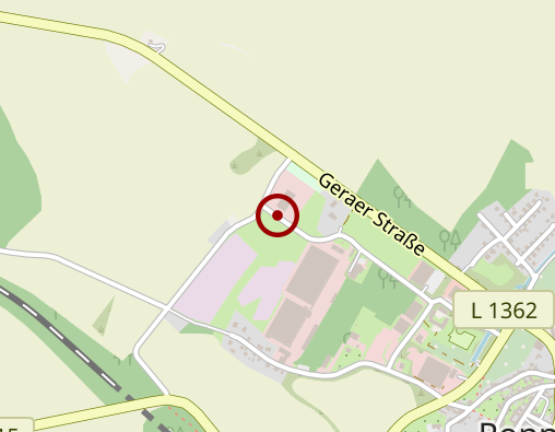 Karte: FBR Ronneburg GmbH & Co. KG