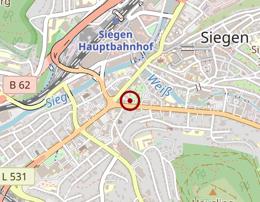 Karte: Familien Unterstützender Dienst (FUD), Lebenshilfe Center Siegen