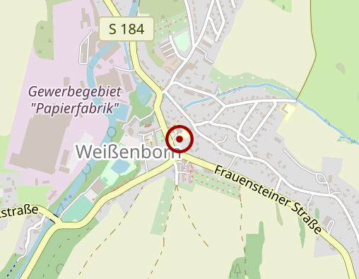 Karte: DRK-Tagespflege Weißenborn