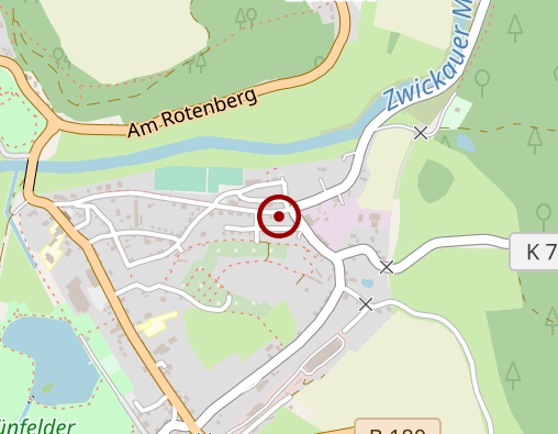 Karte: Diakonie-Sozialstation Waldenburg e.V.