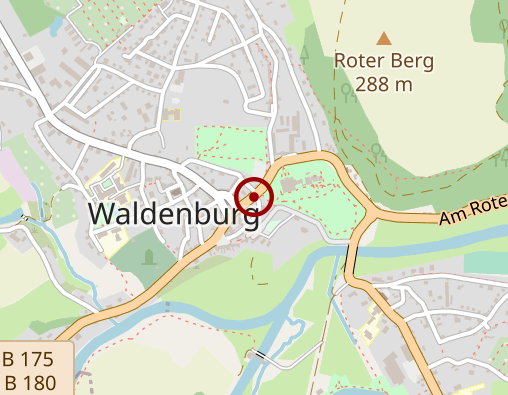 Karte: Präkels Bestattungshaus