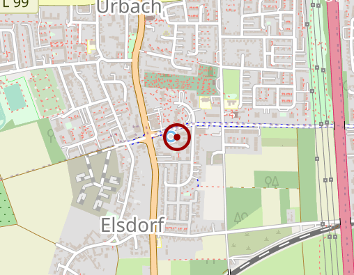 Karte: Altenzentrum Porz-Urbach